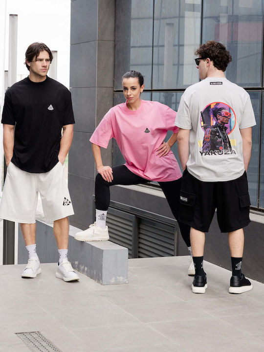 Ανδρική Κοντομάνικη Μπλούζα Tony Couper T25/5 Yakuza Over T-shirt Μαύρο