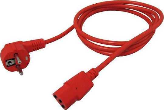 Roline - Kabel 1.8m Rot