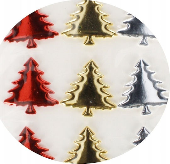 Craft with Fun Χριστουγεννιάτικα Αυτοκόλλητα με Σχέδιο Δέντρου 9τμχ