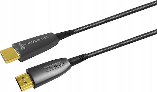 Vivolink Cable HDMI male - HDMI male 100m Black
