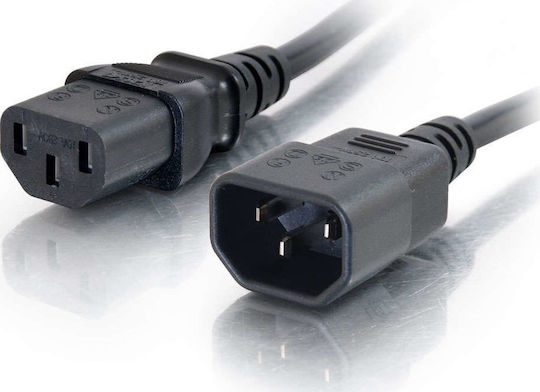 C2G IEC C14 - IEC C14 Kabel 2m
