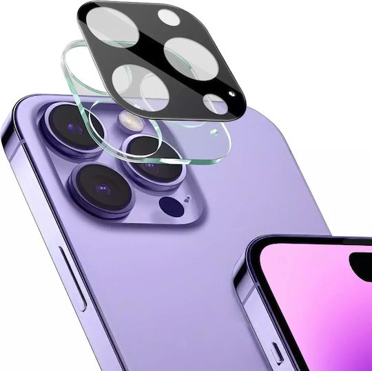 Bizon Screen Glass + Προστασία Κάμερας Tempered Glass Διάφανο για το Apple iPhone 16 Pro