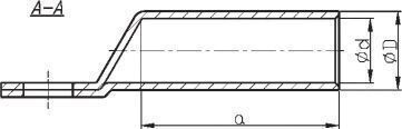 Ergom Aluminum Terminal 2kam 25/8 E12ka-01050100500