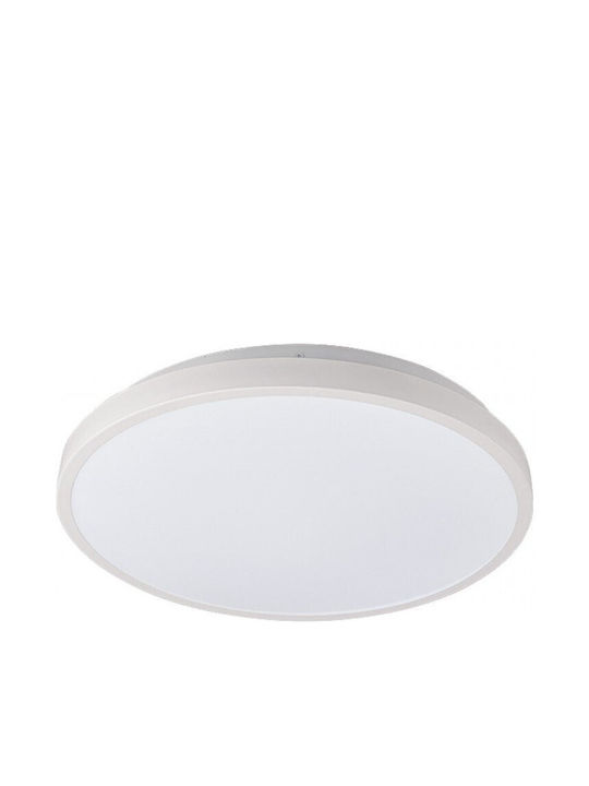 Nowodvorski Agnes Στρογγυλό Εξωτερικό LED Panel 22W με Θερμό Λευκό Φως 3000K