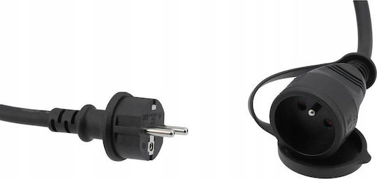 Yato Waterproof Extension Cable Cord 3 x 1mm²/10m Black