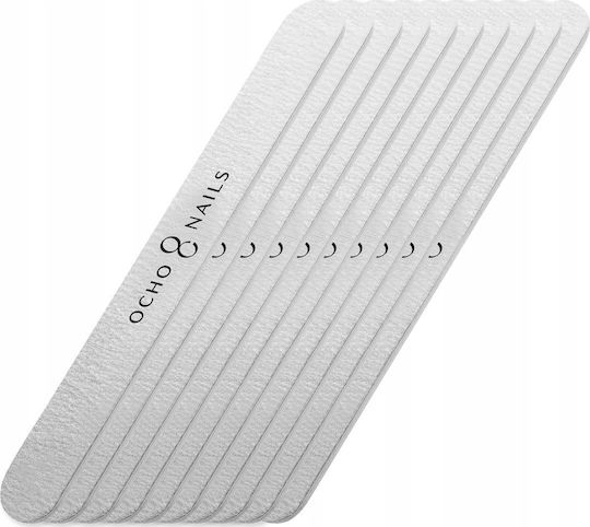 Activeshop Ocho Nails Nail File Straight 100/180 10 Pcs