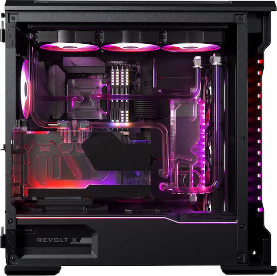 Phanteks Phanteks Glacier G40 Rtx 4090 Waterblock Backplate Msi D-rgb Μαύρο