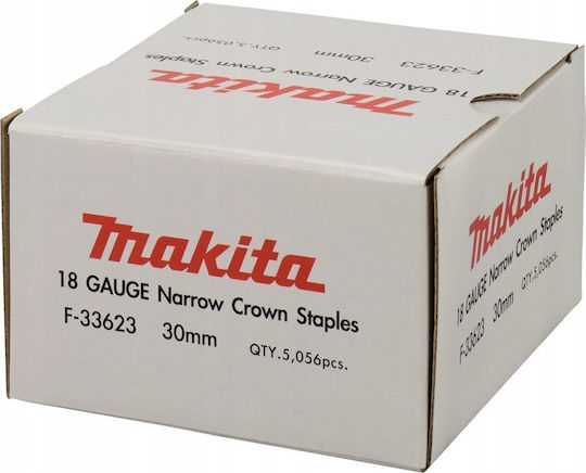 Makita Makita Staples 18ga 5.7x30mm 5056 Pcs Galvanized