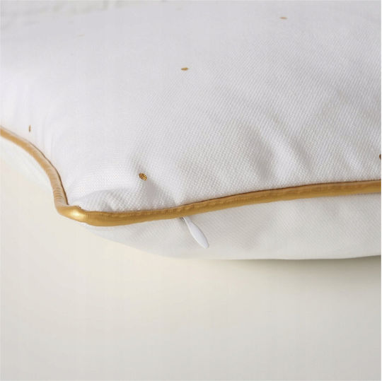 Boltze Sofa-Kissen Weiß 45x45cm