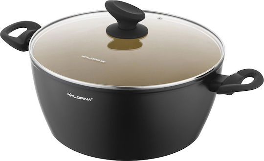 Florina Amvegan Deep Pot Made of Aluminum 4.8lt / 26cm