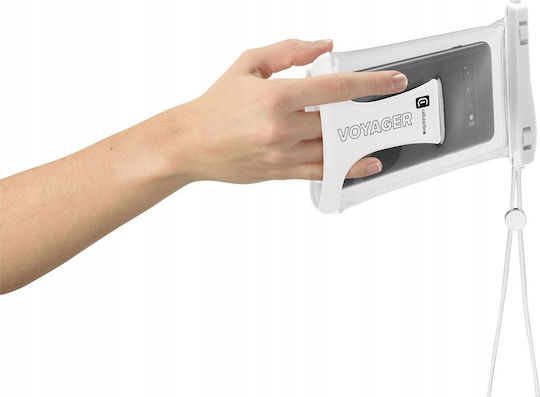 Водоустойчив калъф Cellular Line Cellularline Voyager Universal Бял