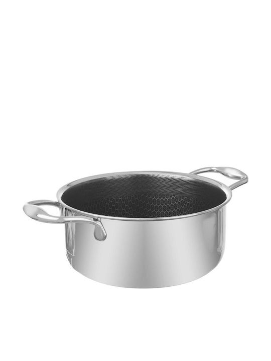 Nava Cookcell Βαθιά Ανοξείδωτη Κατσαρόλα 2.75lt / 20cm