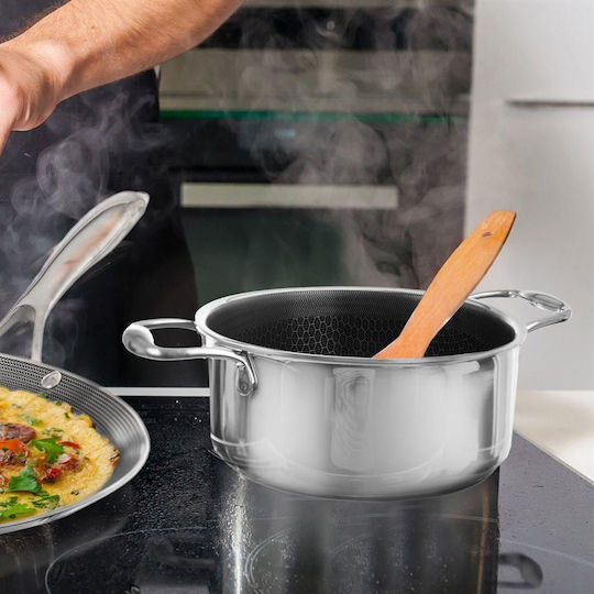 Nava Cookcell Deep Stainless Steel Pot 2.75lt / 20cm