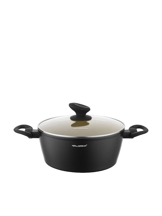 Florina Βαθιά Κατσαρόλα από Αλουμίνιο 3.6lt / 24cm