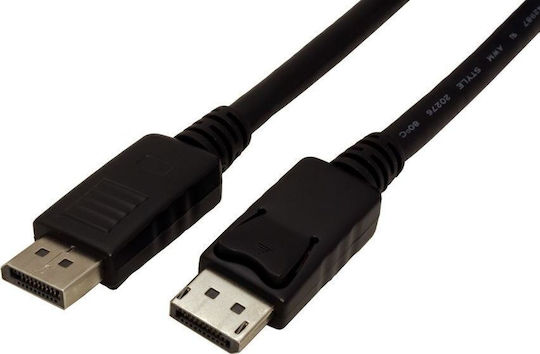 Кабел DisplayPort към DisplayPort 3м Черен 11.99.5763