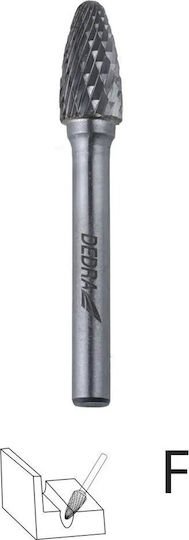 Dedra Metallfräser-Satz 6-tlg. 6mm Schaft Wolframkarbid
