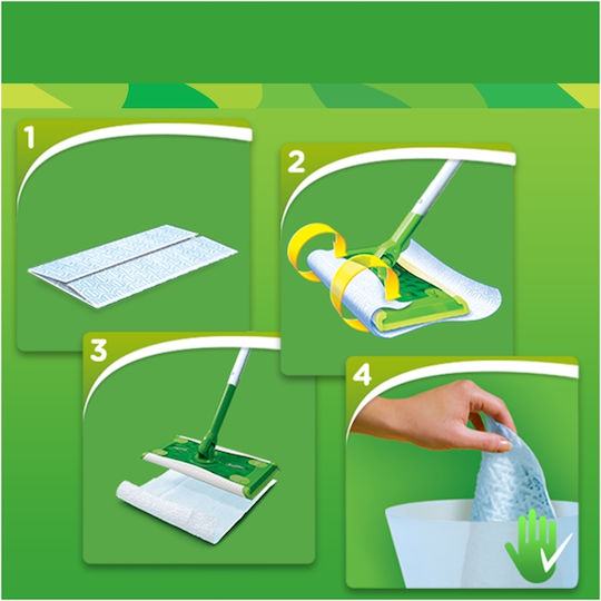 Swiffer Dust Mop Refill Pad Trap & Lock 16 Pieces