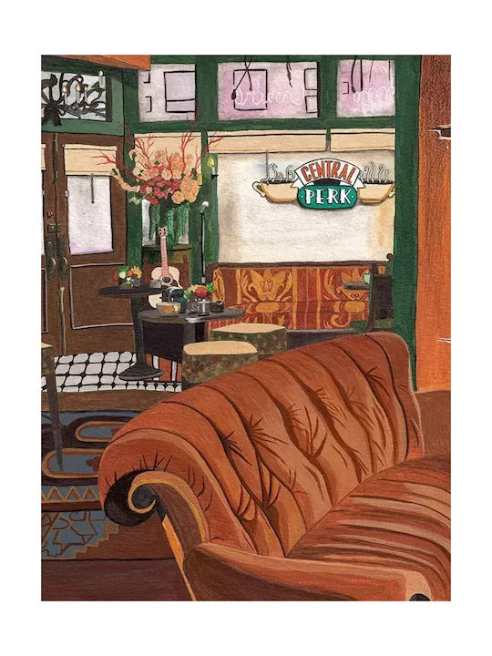 Πόστερ & Κάδρο Friends Couch At Central Perk Mv281 21x30cm Εκτύπωση Πόστερ Χωρίς Κάδρο