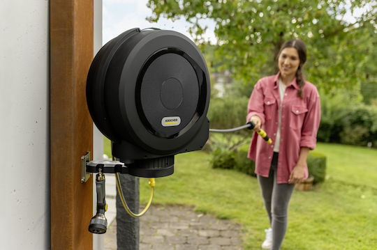 Karcher Automatic Watering Wind Wall Mounted with Hose 30m