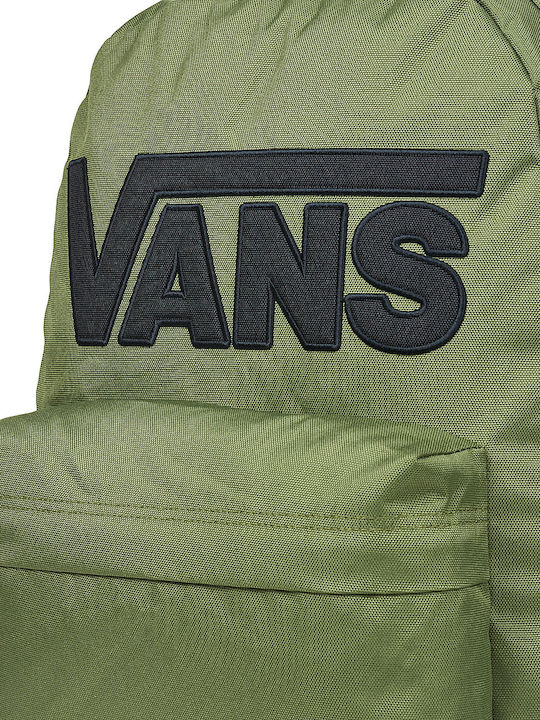 Vans Old Skool Drop V Ученическа раница Плащ Гимназия Зелен