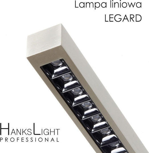 Hankslight LED Floor Lamp H214.6xW120cm. with Natural White Light 2200lm