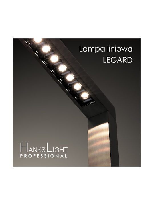Hankslight LED Floor Lamp H214.6xW120cm. with Natural White Light 2200lm