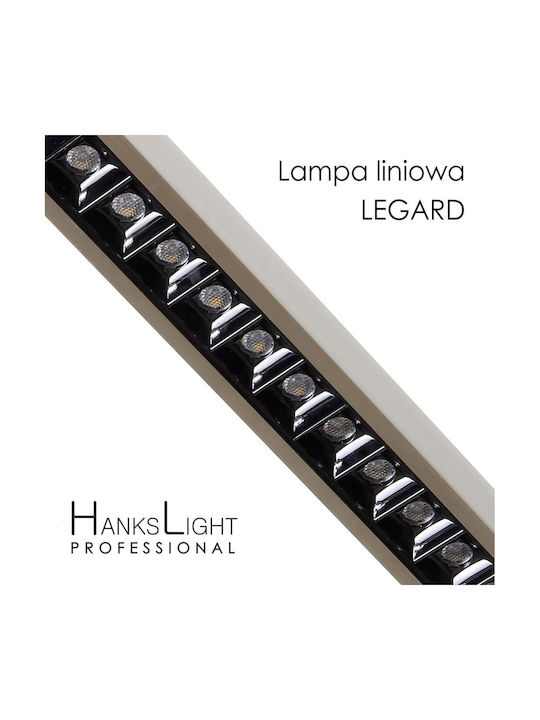Hankslight LED Floor Lamp H214.6xW120cm. with Natural White Light 2200lm