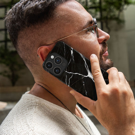 Θήκη Sonique Marble Series Motorola Edge 30 Neo 5g Μαύρο