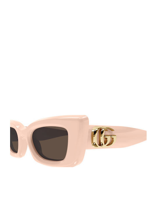 Gucci Feminini Ochelari de soare cu Roz Cadru GG1827S 005