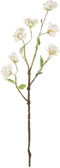 Artificial Decorative Cherry Branch White GloboStar