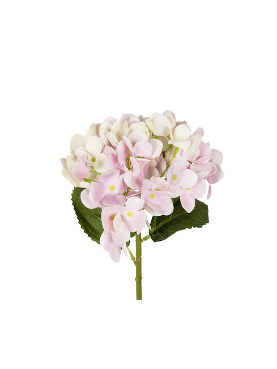 Dekorative künstliche Blume Hortensie Rosa 48cm GloboStar
