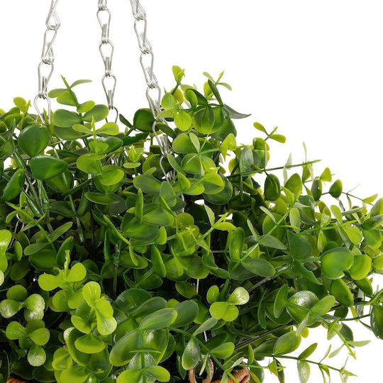 Artificial Plant in Small Pot Eucalyptus Green 30cm GloboStar
