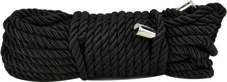 Loving Joy Bound To Please Bondage Rope in Black Color