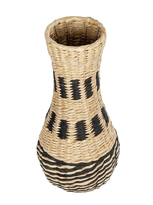 GloboStar Bologna Planter Wooden Beige 20x20x42cm.