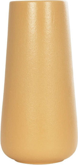 GloboStar Artificial Garden Legian Planter Ceramic Orange 10x10x20cm.