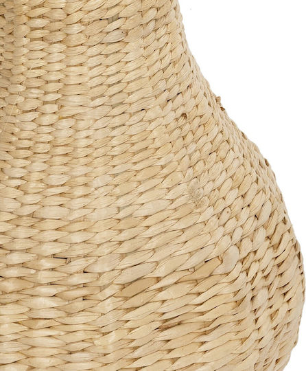 GloboStar Monaco Planter Wooden Beige 25x25x45cm.