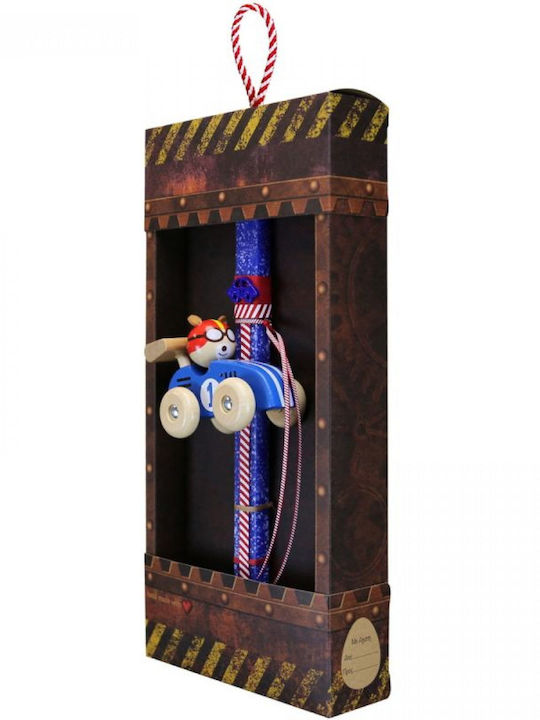 Easter Candle Round with Box Racing 40pcs