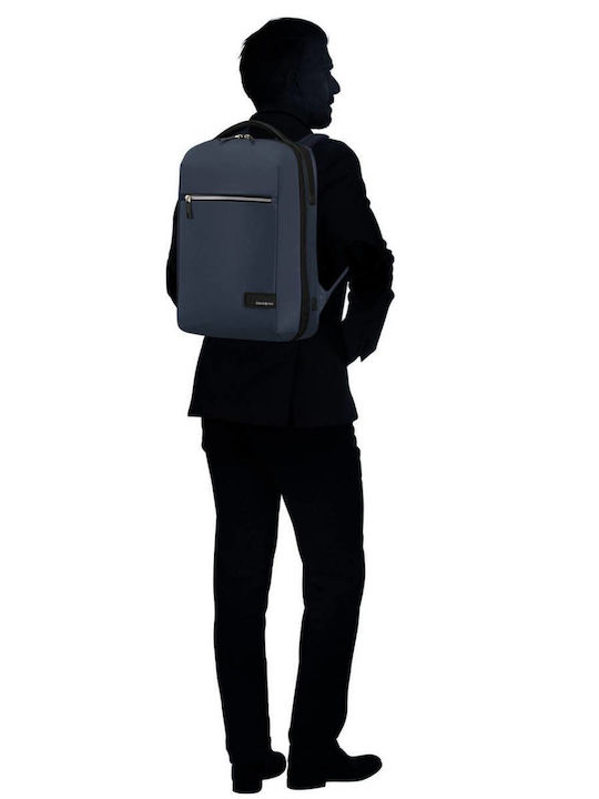 Samsonite Litepoint Geantă Impermeabilă Rucsac Pentru Laptop 14.1" Cu Port USB În Culoare Albastră