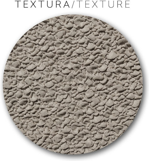 Eysa Roc Ελαστικό Κάλυμμα Καναπέ Κρεβάτι C/11 Dark Beige 180εκ.