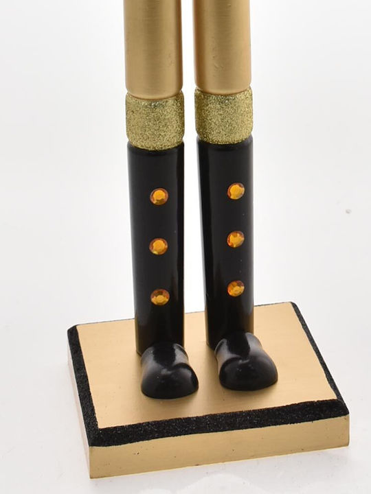 Bakaji Nutcracker de Crăciun Lemn