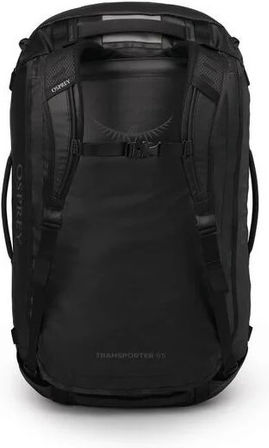 Osprey Transporter 65 Σακ Βουαγιάζ Πλάτης Μαύρο Υφασμάτινο Μ65xΠ35xΥ40εκ.