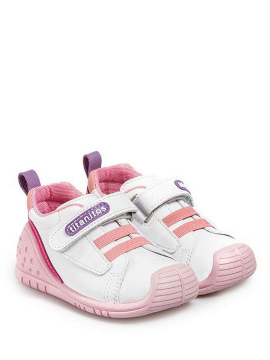 Παιδικά Sneakers Ανατομικά Λευκά