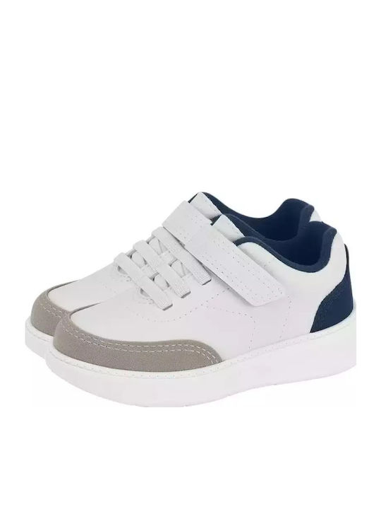 Παιδικά Sneakers με Σκρατς Λευκά