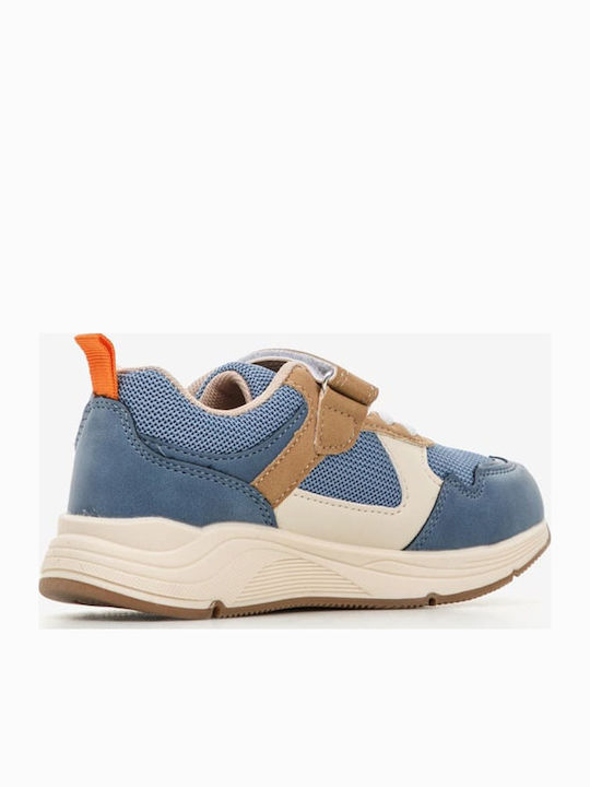 Παιδικά Sneakers Ανατομικά με Σκρατς Γαλάζια