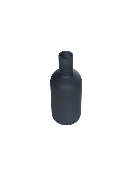 GloboStar Διακοσμητικό Βάζο Keramik Mystique Gray 7x7x20cm 1Stück
