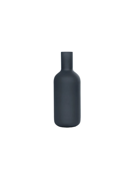 GloboStar Διακοσμητικό Βάζο Keramik Mystique Gray 7x7x20cm 1Stück