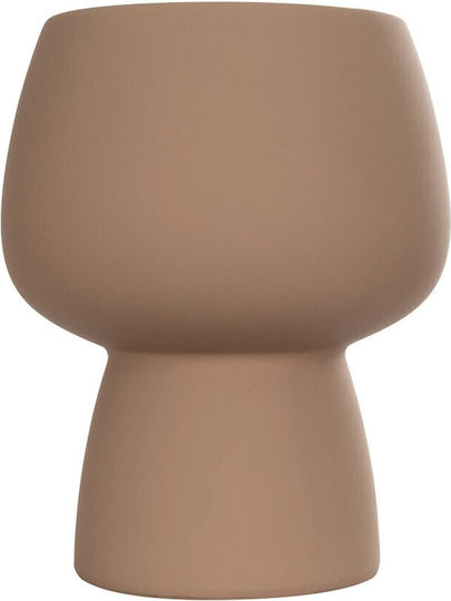 GloboStar Decorative Vase Orange 17x17x20cm