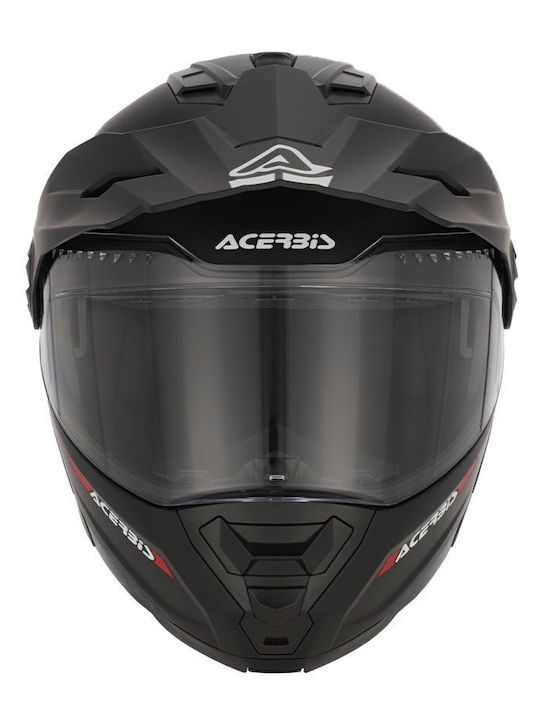 Acerbis Rider Black 2 Cască Moto Flip-Up ECE 22.06 1700gr