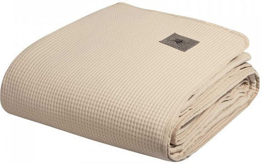 Greenwich Polo Club 3495 Coverlet Single Microfiber Beige 160x240cm