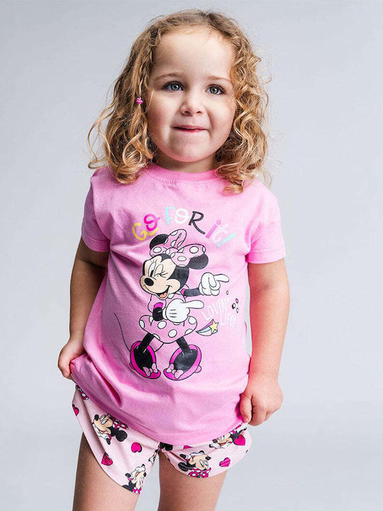 Arnetta Kids' Pajamas Summer Pink